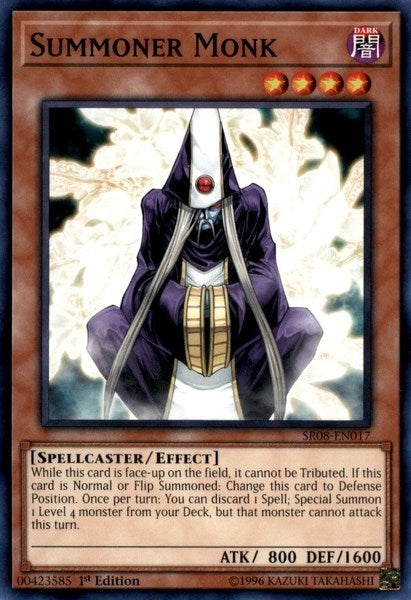 Summoner Monk (8017) (SR08) - YuGiOh Single