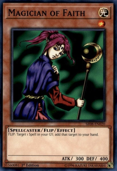 Magician of Faith (8020) (SR08) - YuGiOh Single