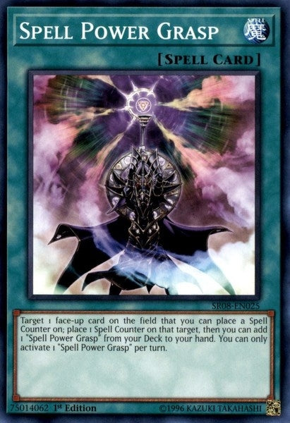 Spell Power Grasp (8025) (SR08) - YuGiOh Single