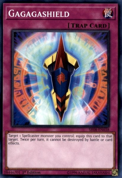 Gagagashield (8038) (SR08) - YuGiOh Single