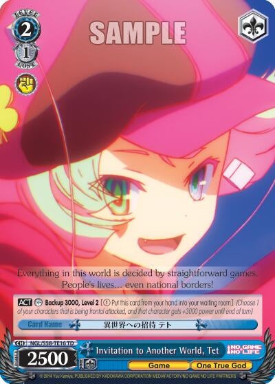 Invitation to Another World Tet (5816) [NGL/S58] - Weiss Schwarz Single
