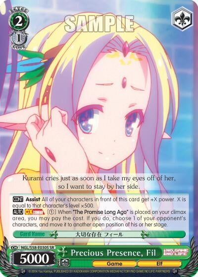 Precious Presence Fil (SR) (58030) [NGL/S58] - Weiss Schwarz Single