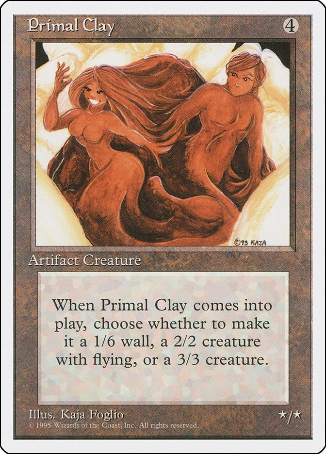 Primal Clay [4ED] - MTG Single