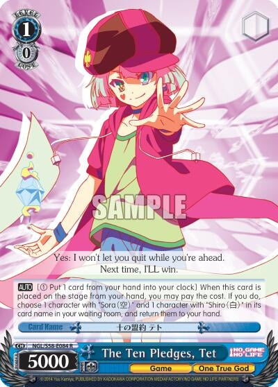 The Ten Pledges Tet (58084) [NGL/S58] - Weiss Schwarz Single