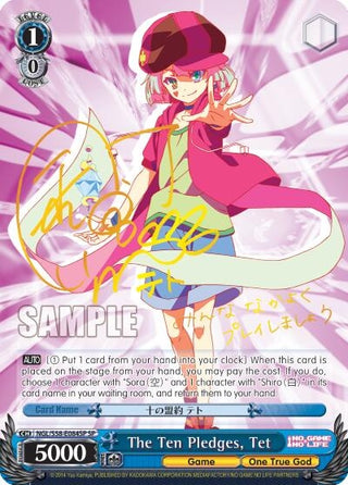 The Ten Pledges Tet (SP) (58084) [NGL/S58] - Weiss Schwarz Single
