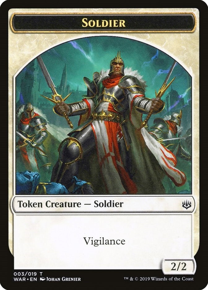 Soldier Token (0) [WAR] - MTG Single