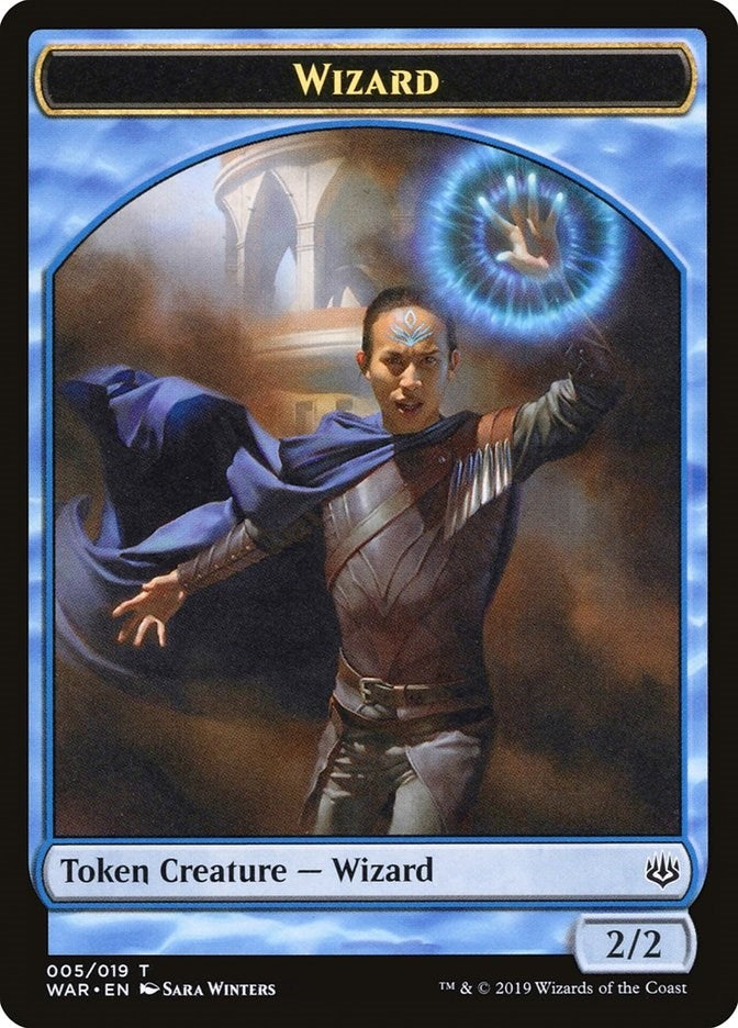 Wizard Token (0) [WAR] - MTG Single