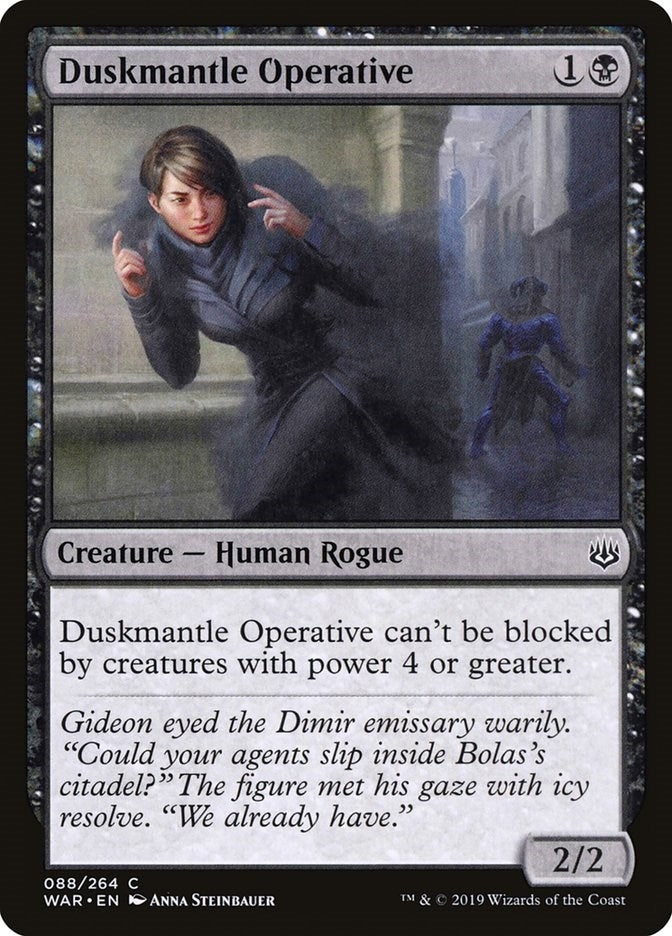 Duskmantle Operative (88) [WAR] - MTG Single