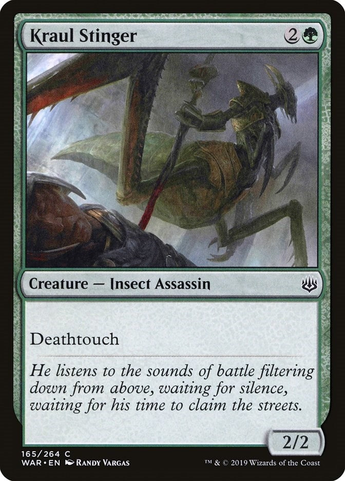 Kraul Stinger (165) [WAR] - MTG Single