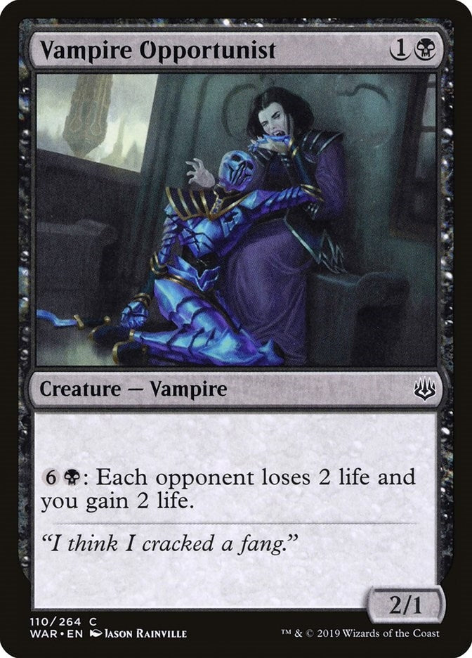Vampire Opportunist (110) [WAR] - MTG Single