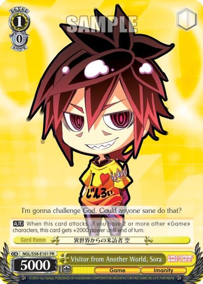 Visitor from Another World Sora (58101) [NGL/S58] - Weiss Schwarz Single