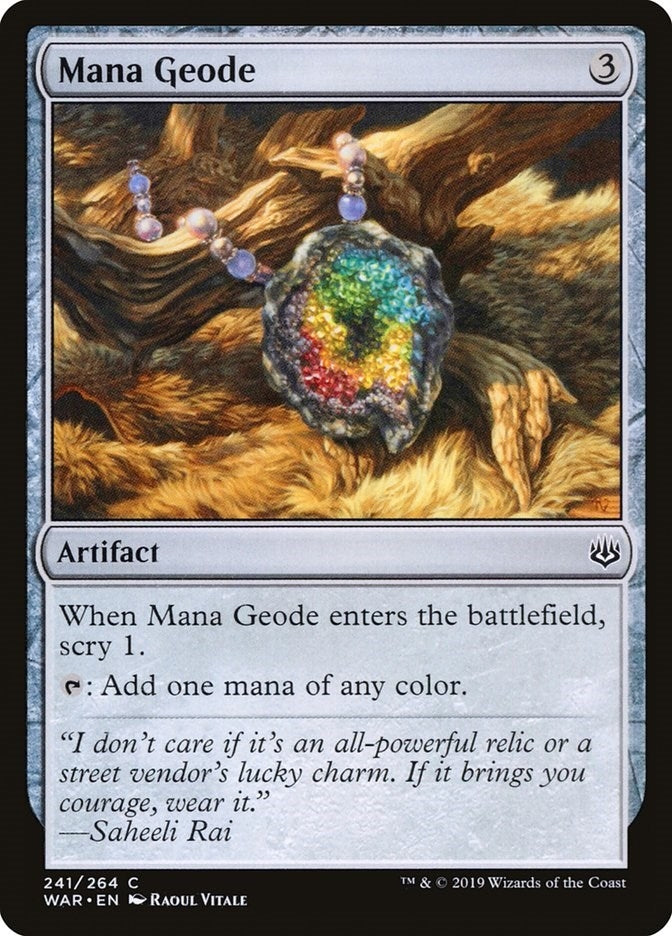 Mana Geode (241) [WAR] - MTG Single