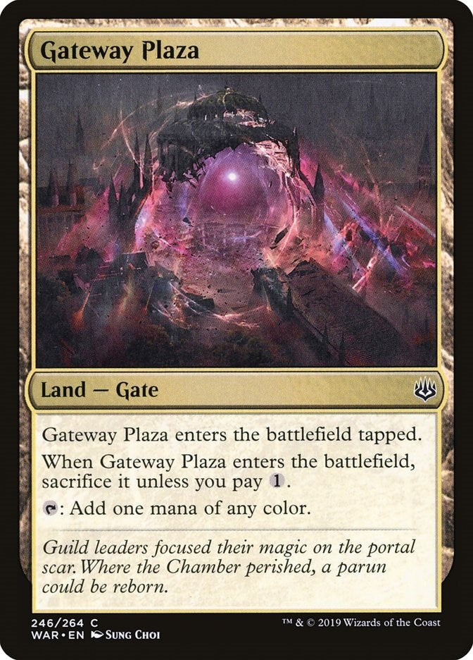 Gateway Plaza (246) [WAR] - MTG Single