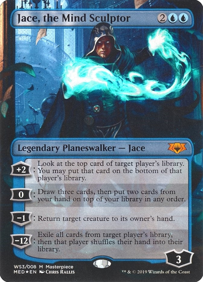 Jace the Mind Sculptor (3) [MED3] - MTG Single