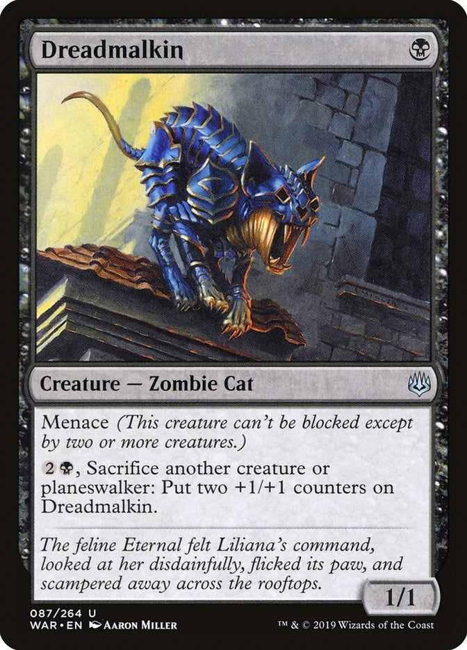 Dreadmalkin (87) [WAR] - MTG Single