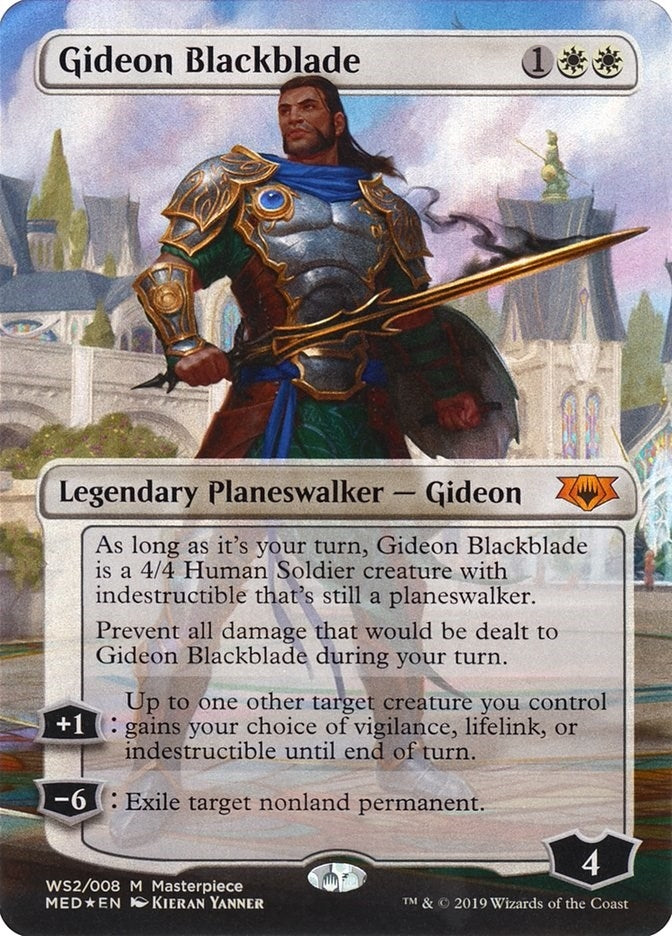 Gideon Blackblade (2) [MED3] - MTG Single