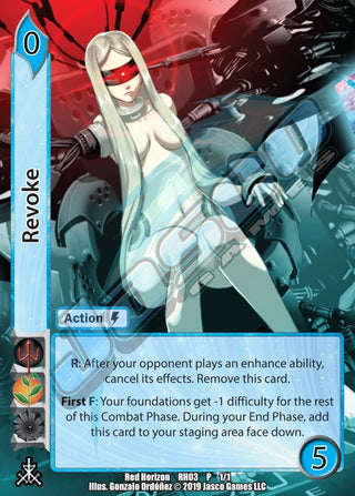 Revoke (Alternate Promo) (1) [RH01] - UniVersus Single