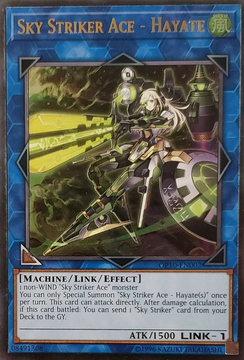 Sky Striker Ace - Hayate (UTR) (10002) (OP10) - YuGiOh Single