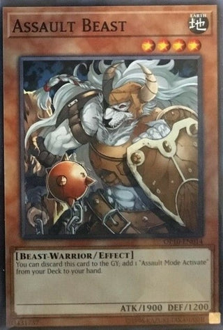 Assault Beast (10014) (OP10) - YuGiOh Single