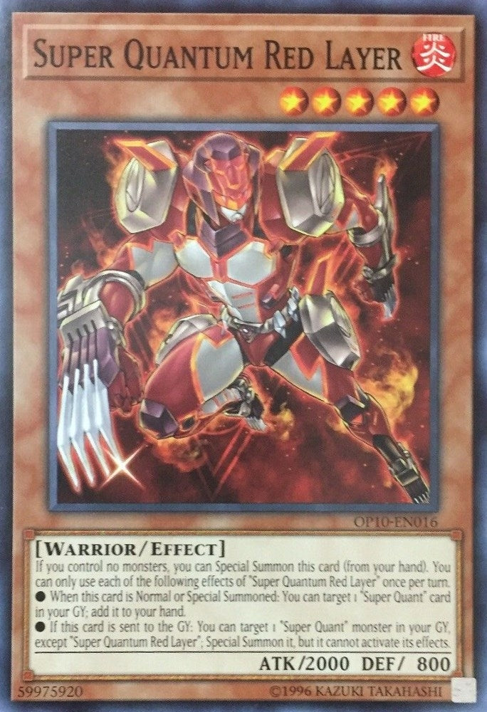 Super Quantum Red Layer (10016) (OP10) - YuGiOh Single