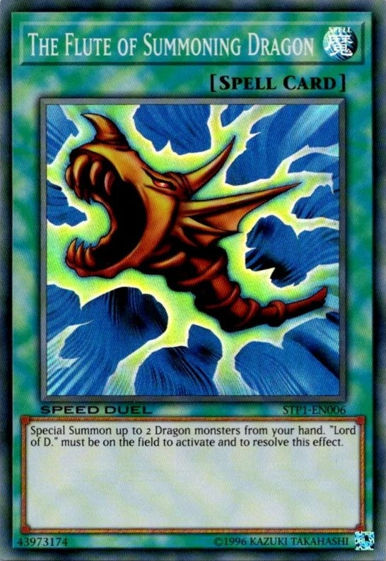 The Flute of Summoning Dragon (1006) (STP1) - YuGiOh Single