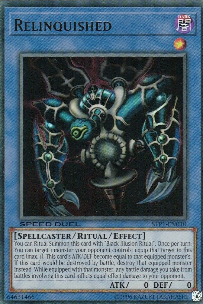 Relinquished (1010) (STP1) - YuGiOh Single