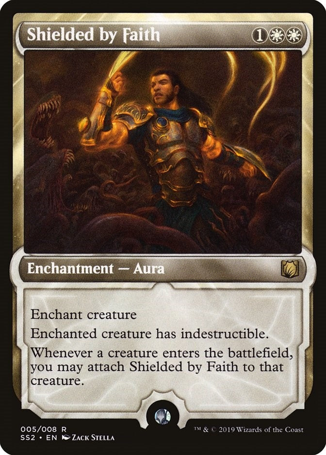 Shielded by Faith (5) [SS2] - MTG Single
