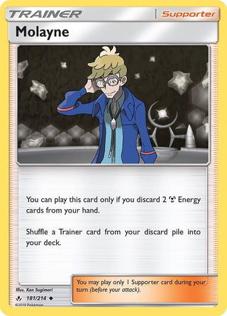 Image for Molayne (181/214) (SM - Unbroken Bonds) - Pokemon