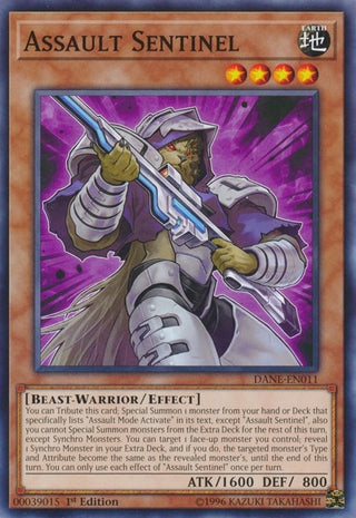 Assault Sentinel (11) (DANE) - YuGiOh Single