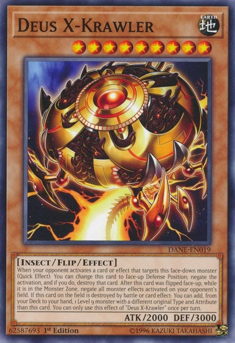 Deus X-Krawler (19) (DANE) - YuGiOh Single