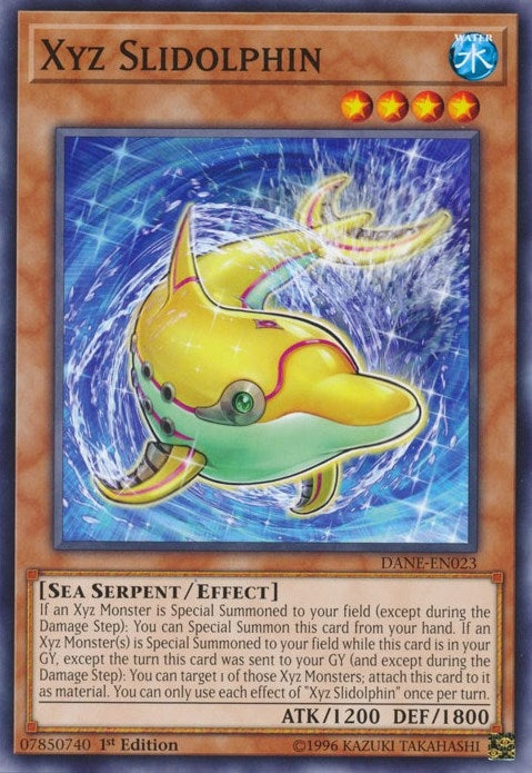 Xyz Slidolphin (23) (DANE) - YuGiOh Single
