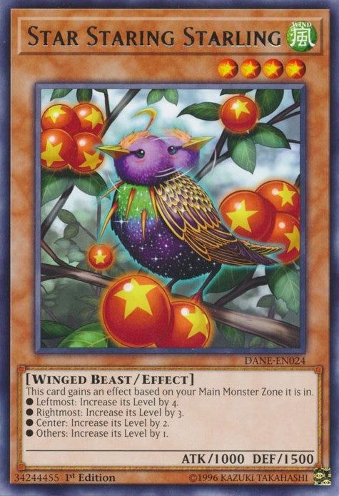 Star Staring Starling (24) (DANE) - YuGiOh Single