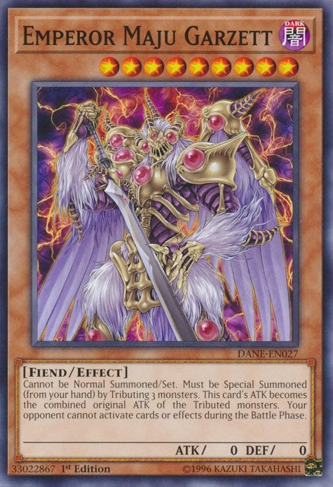 Emperor Maju Garzett (27) (DANE) - YuGiOh Single