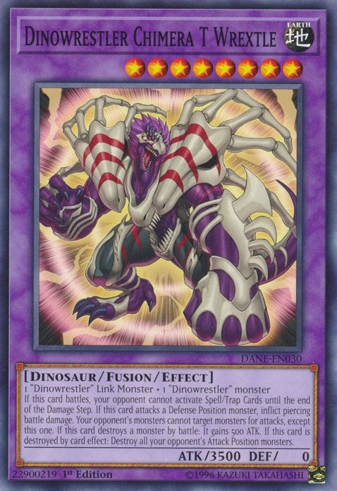 Dinowrestler Chimera T Wrextle (30) (DANE) - YuGiOh Single