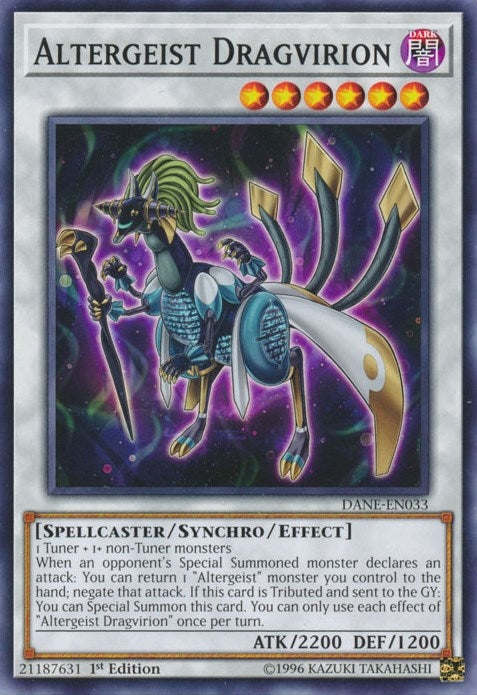 Altergeist Dragvirion (33) (DANE) - YuGiOh Single