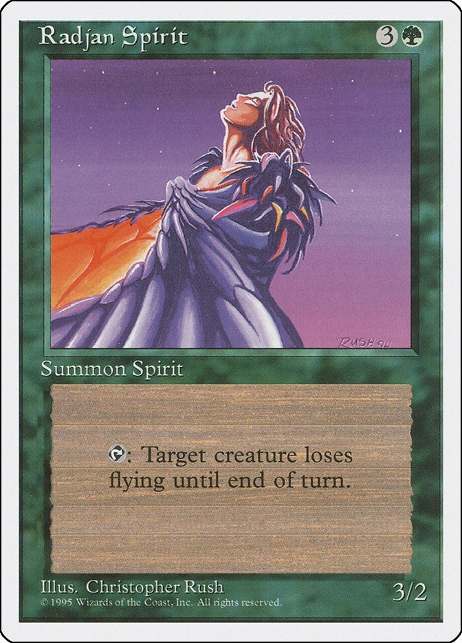 Radjan Spirit [4ED] - MTG Single