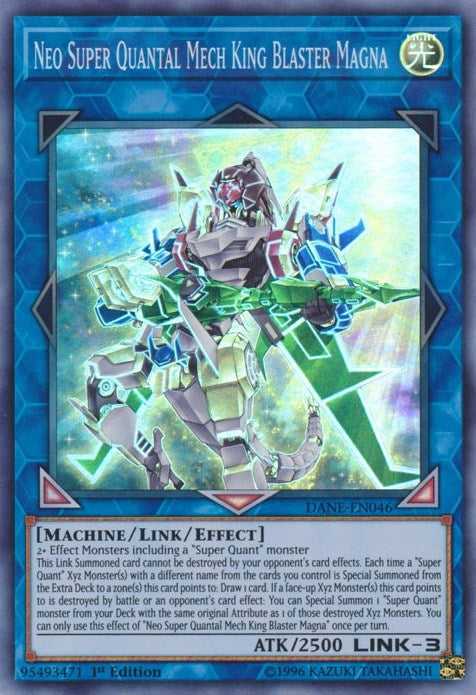 Neo Super Quantal Mech King Blaster Magna (46) (DANE) - YuGiOh Single