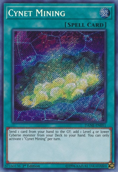 Cynet Mining (51) (DANE) - YuGiOh Single