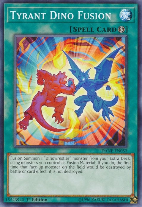 Tyrant Dino Fusion (53) (DANE) - YuGiOh Single
