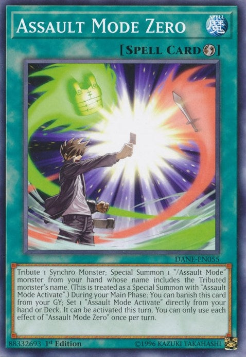 Assault Mode Zero (55) (DANE) - YuGiOh Single
