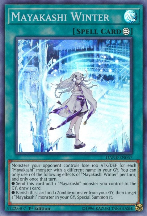 Mayakashi Winter (57) (DANE) - YuGiOh Single