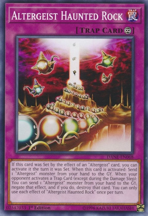 Altergeist Haunted Rock (68) (DANE) - YuGiOh Single