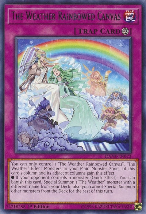 The Weather Rainbowed Canvas (73) (DANE) - YuGiOh Single