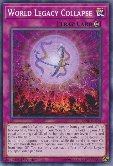 World Legacy Collapse (75) (DANE) - YuGiOh Single
