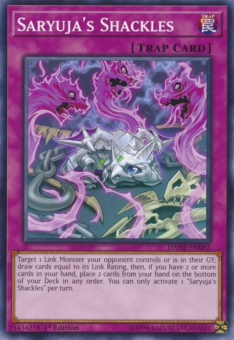 Saryuja’s Shackles (82) (DANE) - YuGiOh Single