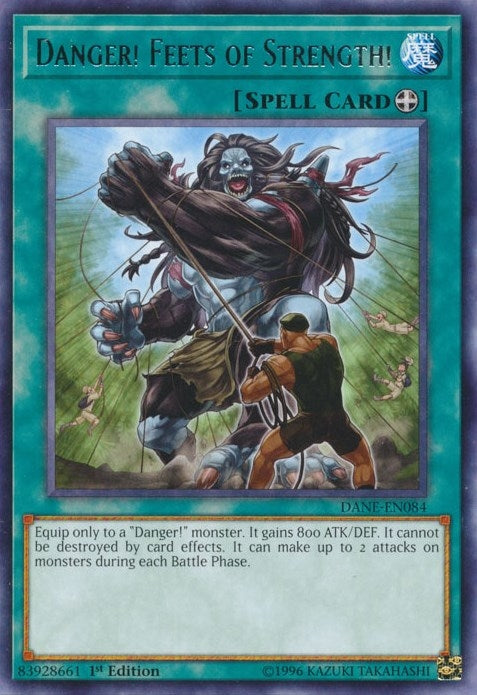 Danger! Feets of Strength! (84) (DANE) - YuGiOh Single