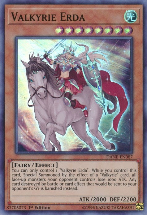 Valkyrie Erda (87) (DANE) - YuGiOh Single