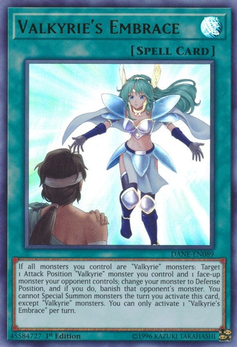 Valkyrie’s Embrace (89) (DANE) - YuGiOh Single