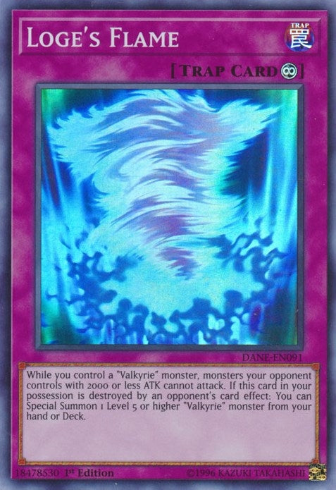 Loge’s Flame (91) (DANE) - YuGiOh Single