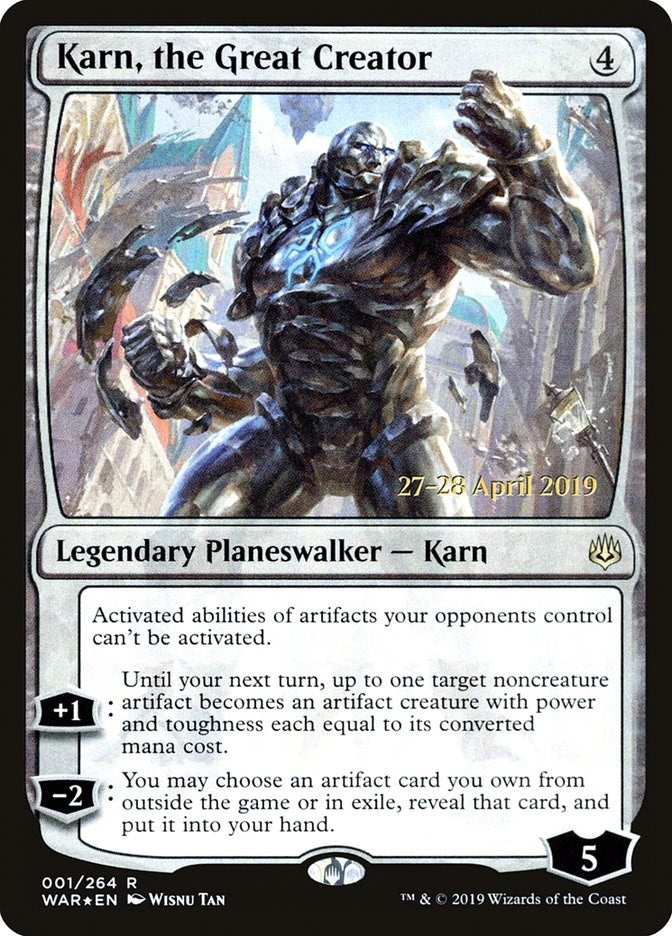 Karn the Great Creator (1) [PRE] - MTG Single
